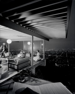Case Study House, Los Angeles, Architect: Pierre Koenig; Photographer Julius Shulman, 1960. Source: Getty Museum