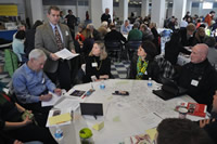 Part of the crowd at the March 1 "Design Workshop" for the Planning Department's Downtown Bethesda Plan
