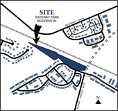 Gateway Park Residential Map