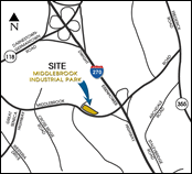 Middlebrook Industrial Park Map