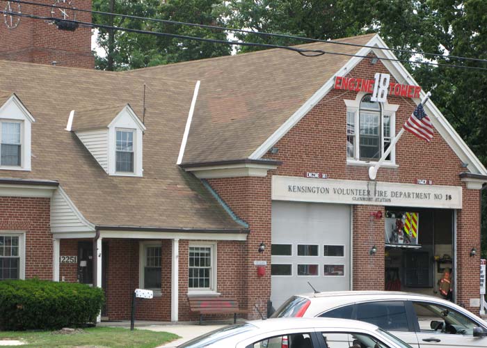 The Kensington Volunteer Fire Station will be relocated across Georgia Avenue to make way for the new intersection. 