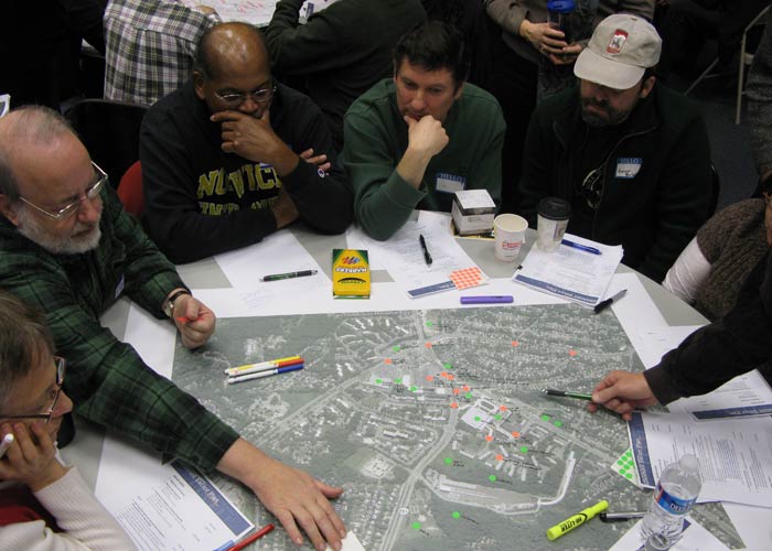 Before drafting their recommendations, planners engaged Glenmont residents in several community visioning sessions.