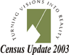 2003 Census Update Survey logo