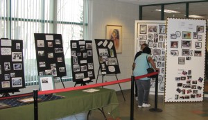 Community history exhibit at the Coffield Community Center