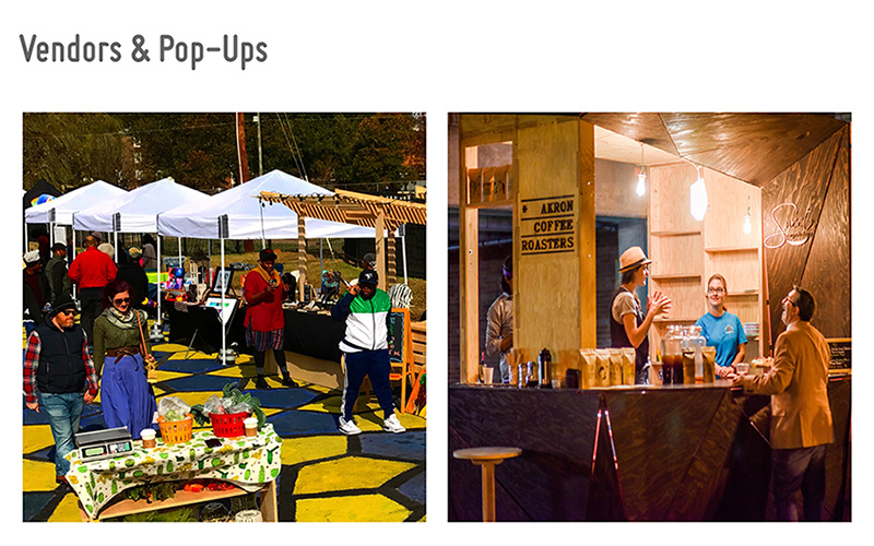 Placemaking image 6 - vendors & popups