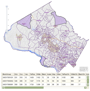 interactive map tool