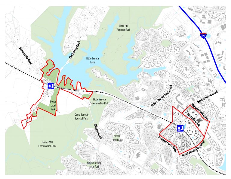 Marc Plan Boundary - Montgomery Planning