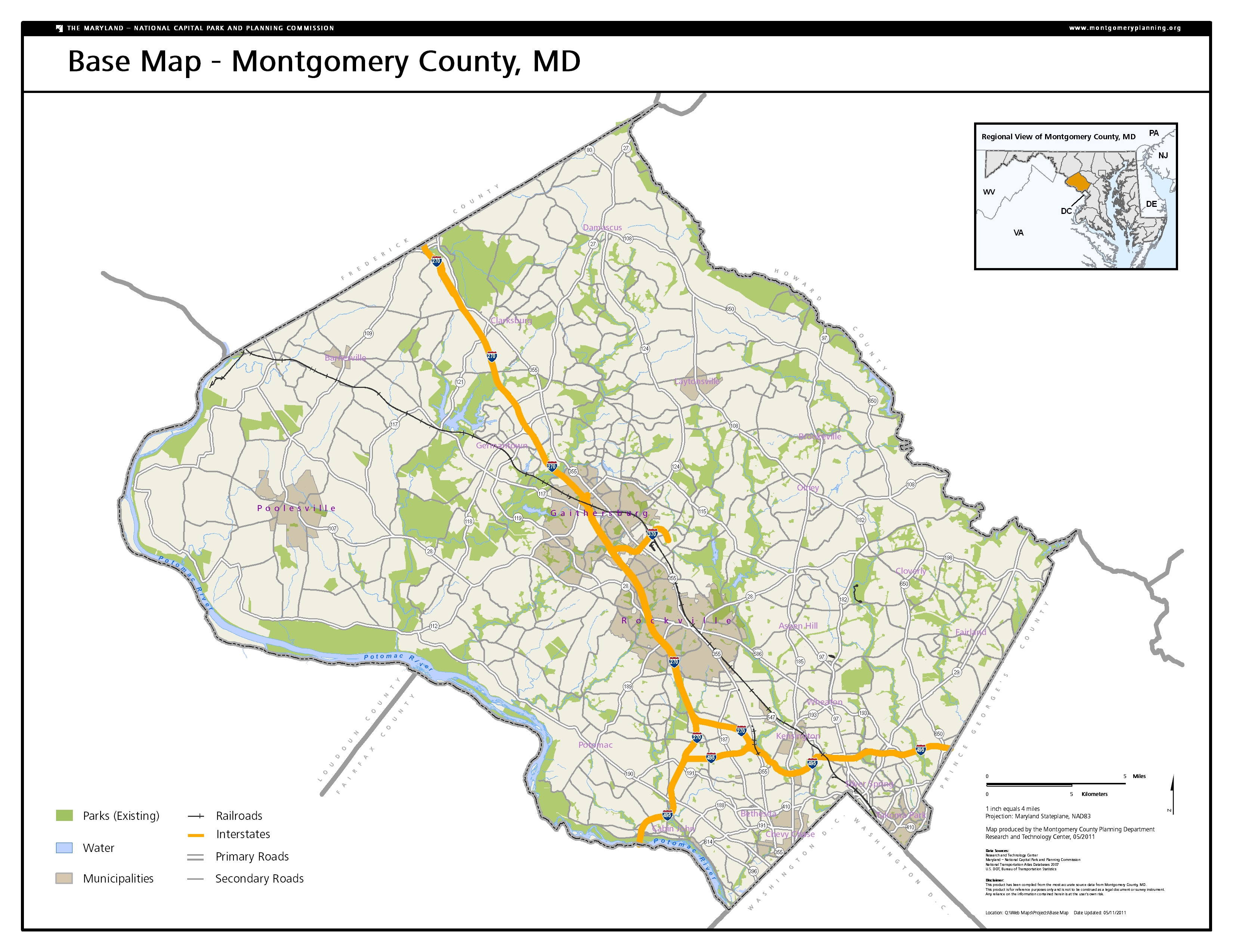 montgomery county md map Map Library Montgomery Planning montgomery county md map