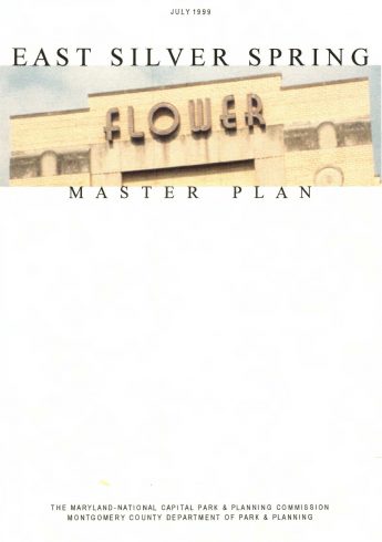 East Silver Spring Master Plan cover
