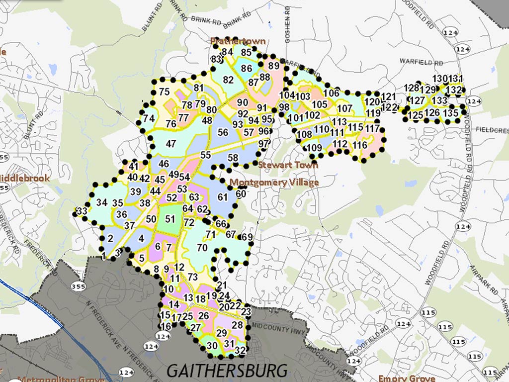 Zoning Map Montgomery County Md Map Of West