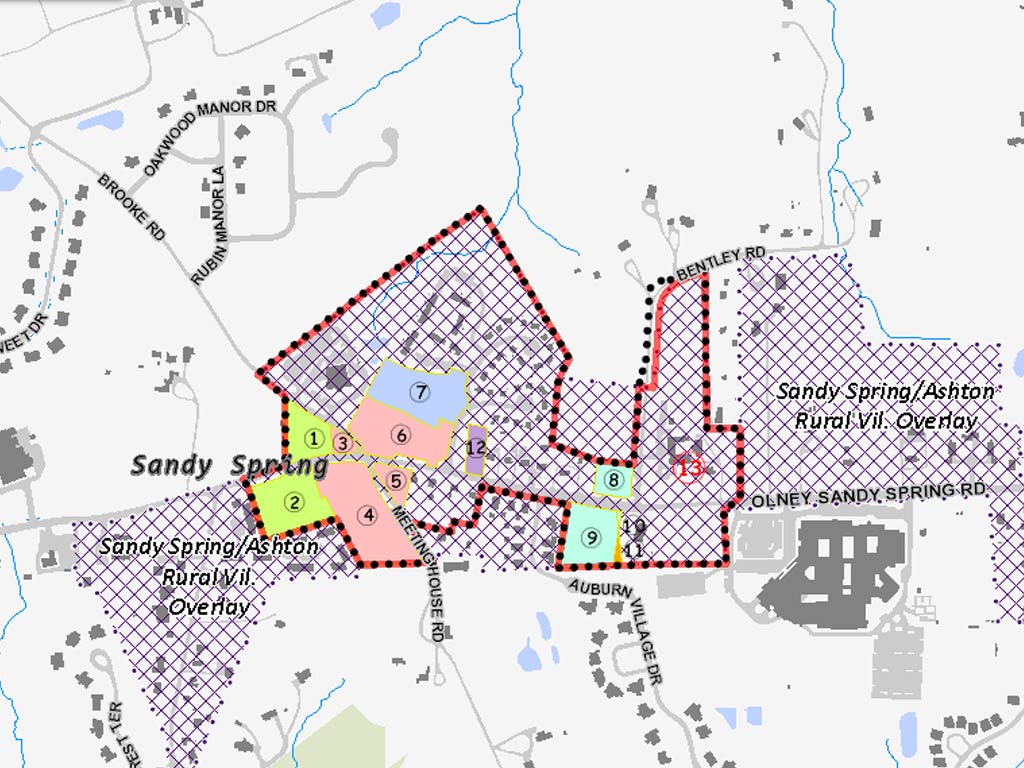 Montgomery County Zoning Map Zoning Maps - Montgomery Planning