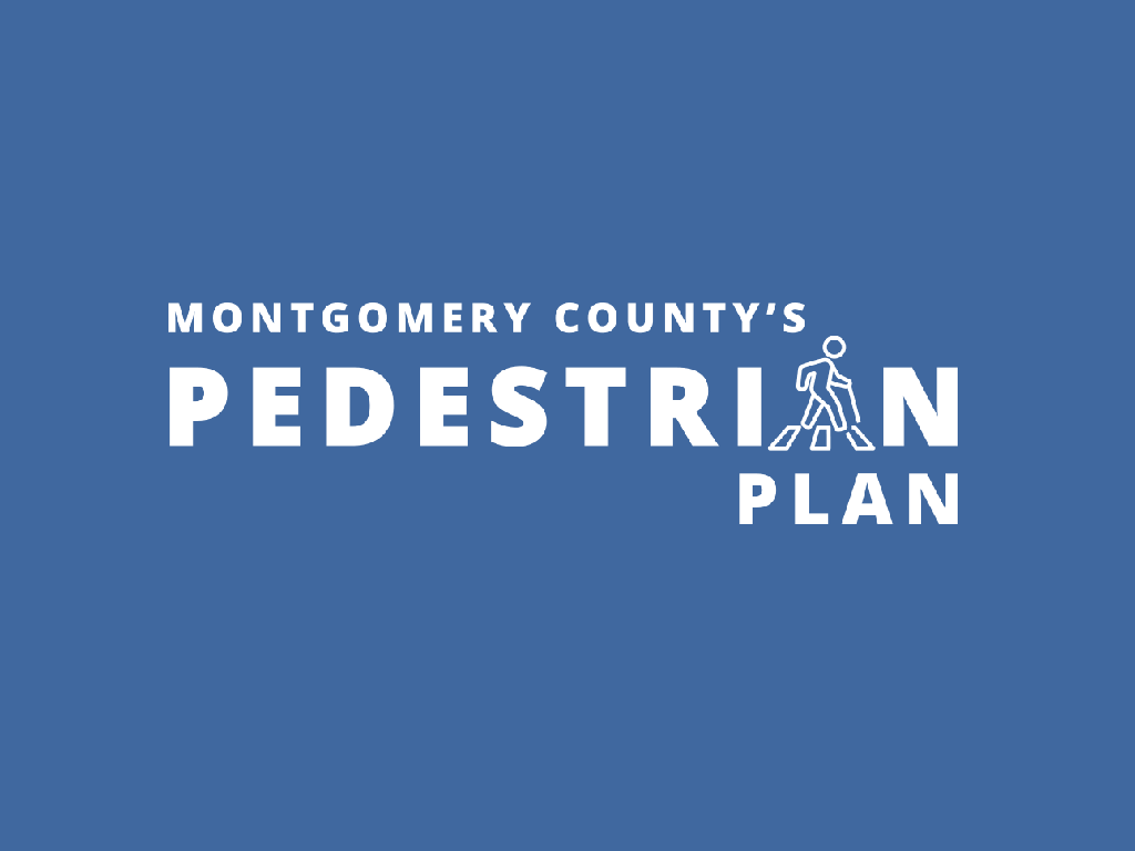 Montgomery County's Pedestrian master plan