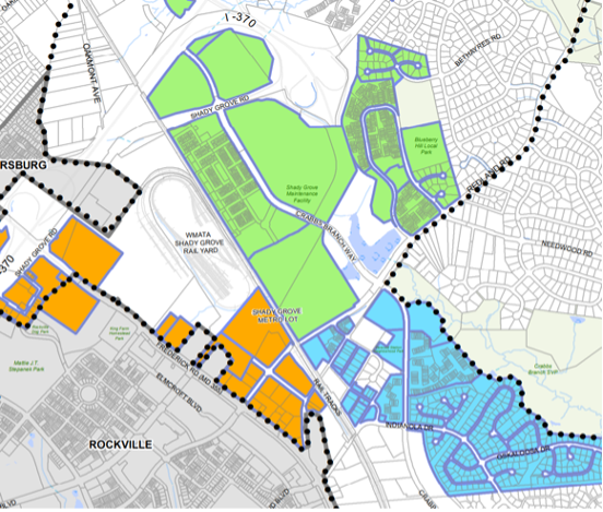 Shady Grove Sector Plan Minor Master Plan Sectional Map Amendment, 2021