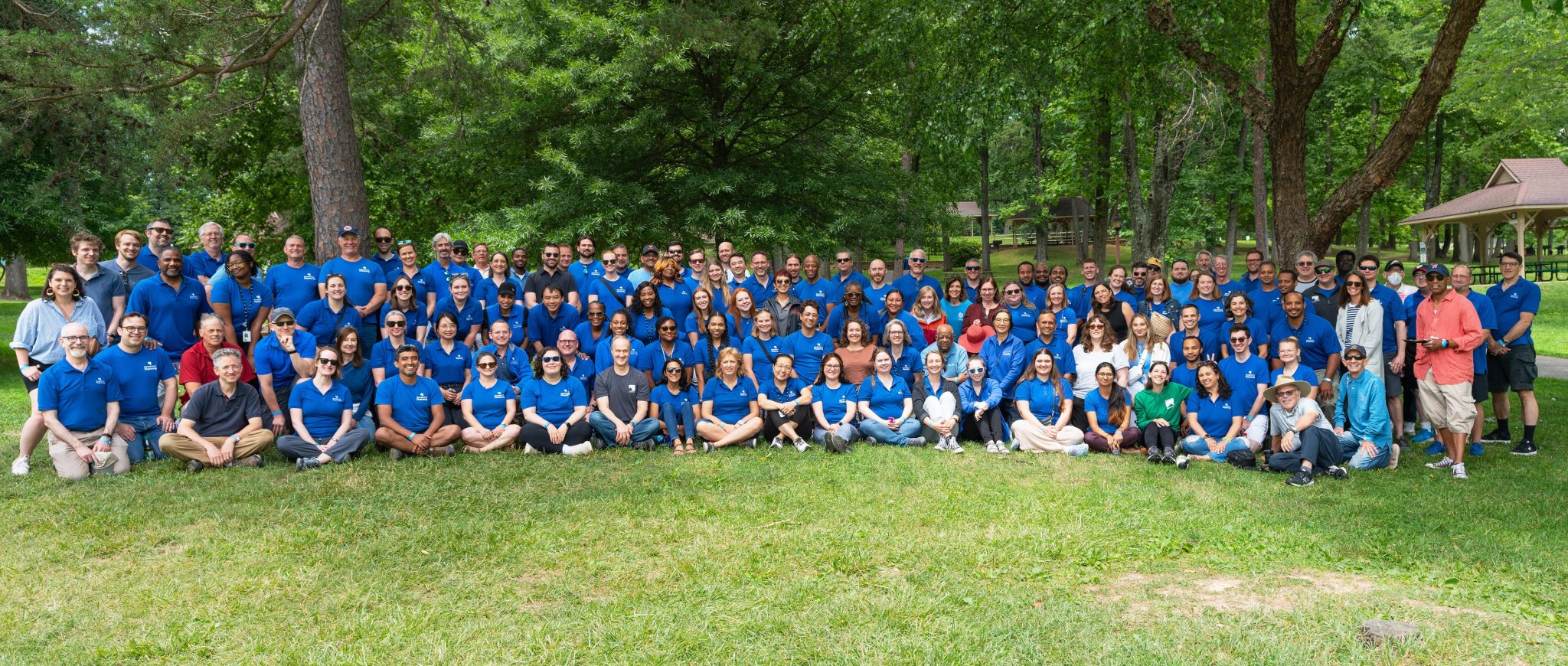 Staff picnic group shot