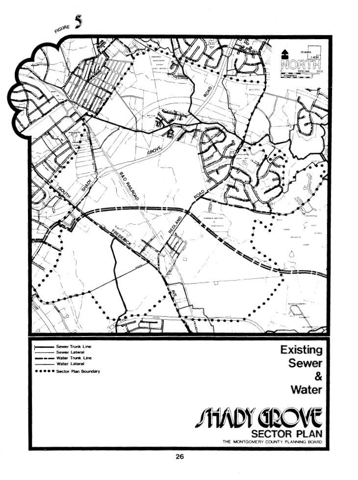 Shady Grove Sector Plan Transit Station Area plan cover